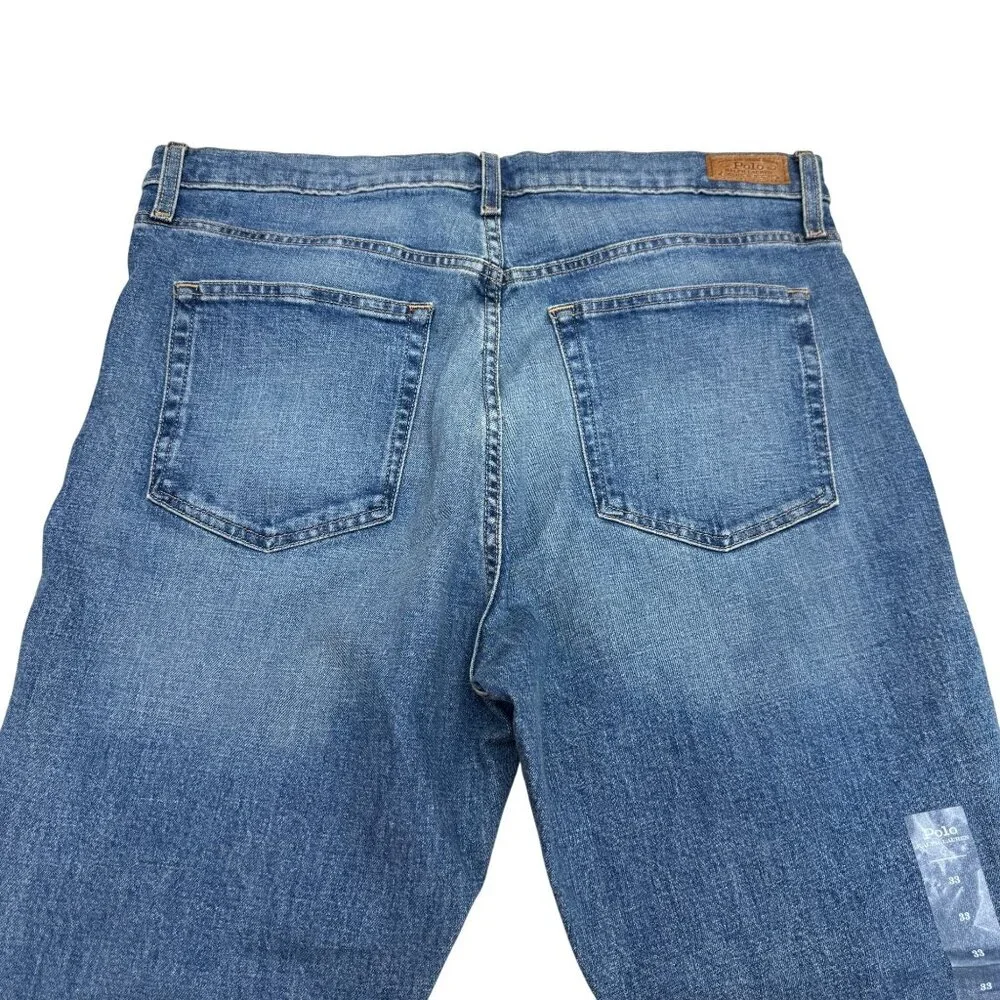 Polo Ralph Lauren Women's High Rise Skinny Indigo Jean Denim Pants, Size 33 NWT - Picture 5 of 12